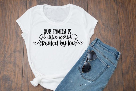 Adoption Quote SVG Family SVG: Graphics for Crafts & Content