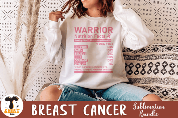 Breast Cancer Warrior Quote SVG Design