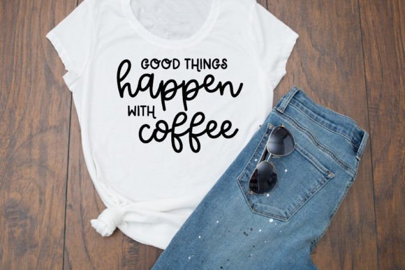 Coffee Quote SVG Graphics for Crafts & Content