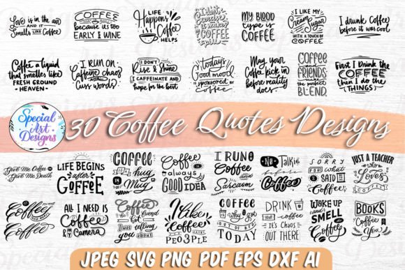 Coffee SVG Bundle: Graphics & Crafts Design Asset Review
