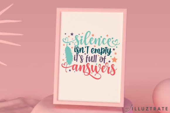 Mediation Quote SVG Cut File: Graphics for Crafts