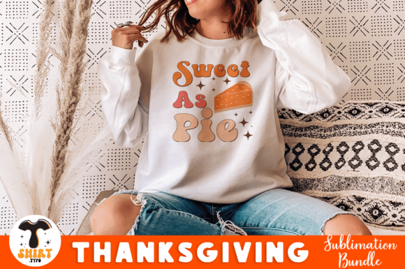 Sweet As Pie Thanksgiving Quote SVG: Graphics for Crafts & Content